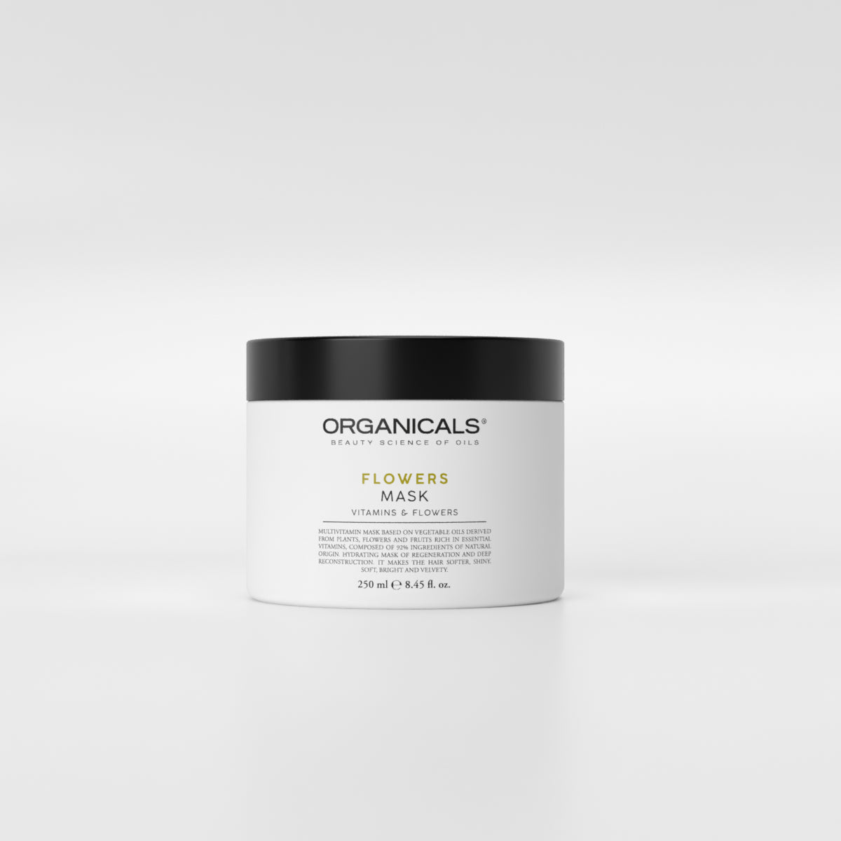 ORGANICALS Flowers Mask Vitamins & Flowers – Регенерираща Маска с Витамини и Цветни Екстракти 250 мл