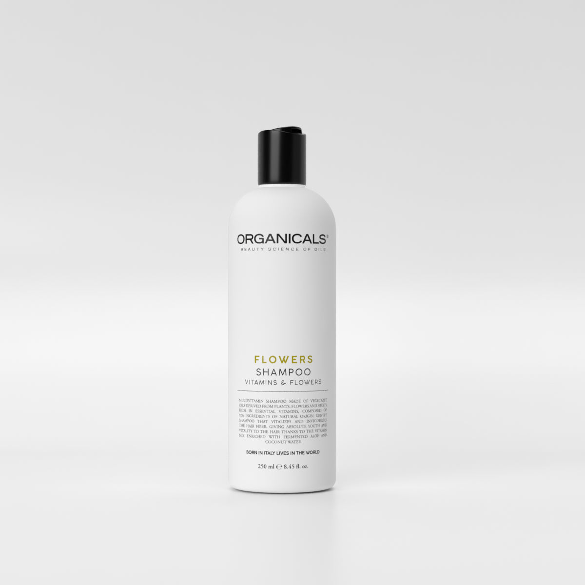 ORGANICALS Flowers Shampoo Vitamins & Flowers – Ревитализиращ Шампоан с Витамини и Цветни Екстракти 250 мл