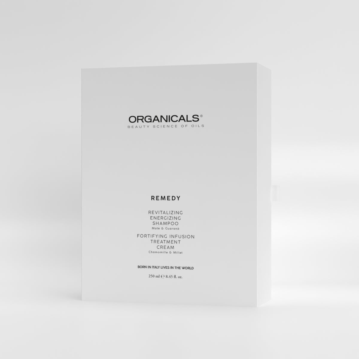 ORGANICALS Remedy Revitalizing Energizing Shampoo + Fortifying Infusion Treatment Cream – Комплект за Стимулиране на Растежа и Укрепване на Коса 2×250 мл