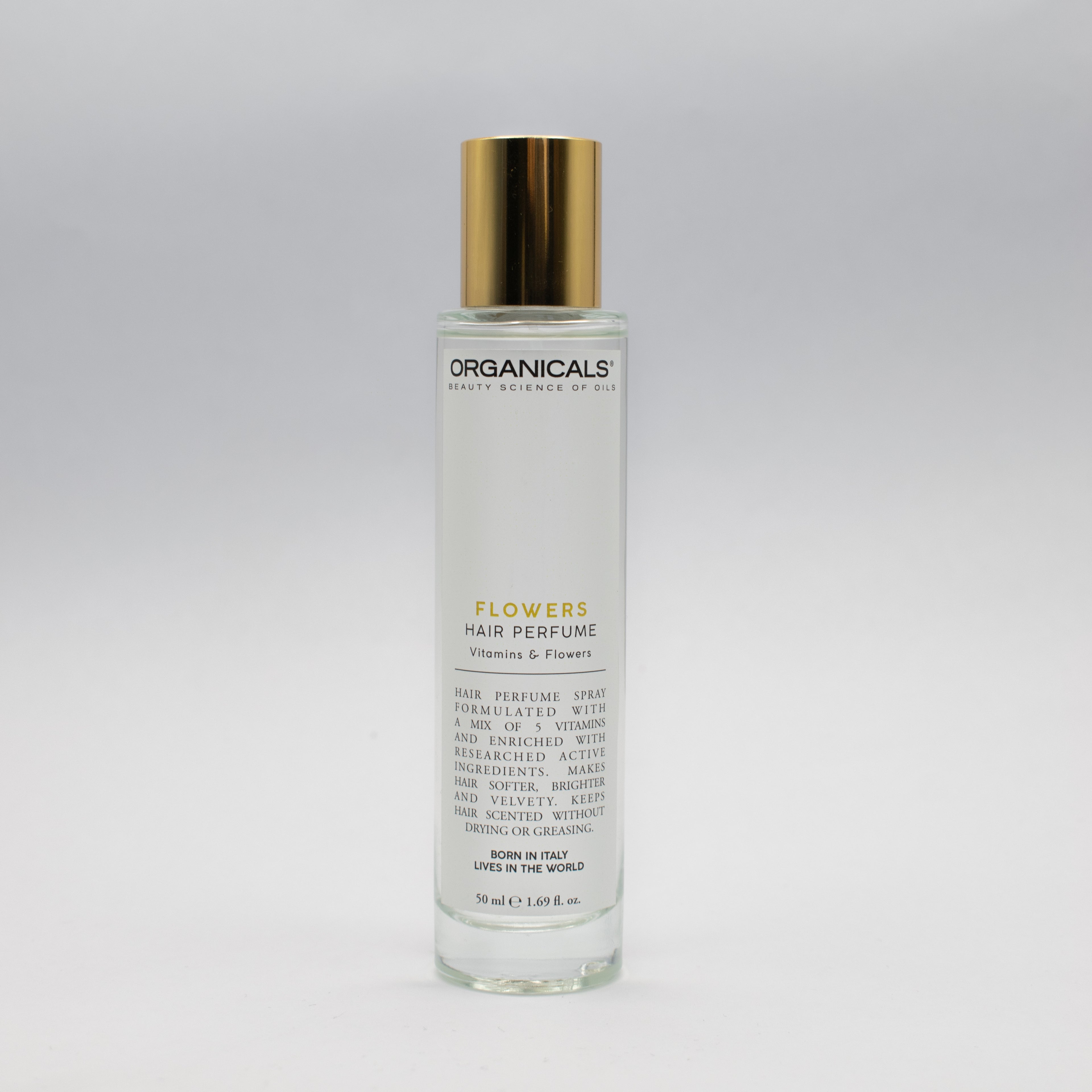 ORGANICALS Flowers Hair Perfume Vitamins & Flowers – Парфюм за Коса с Витамини и Цветен Аромат 50 мл