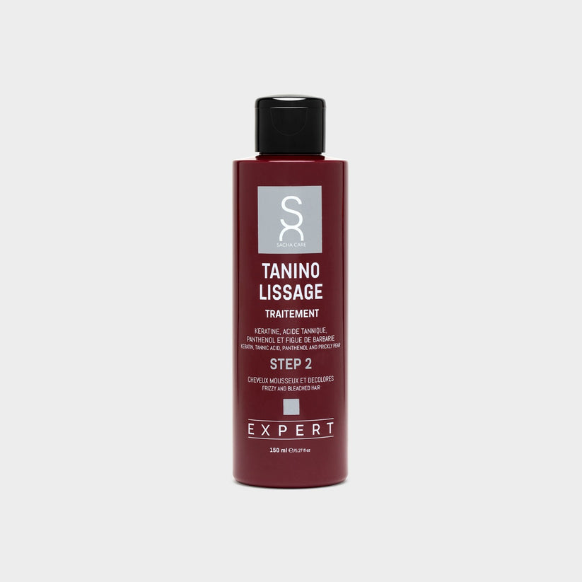 SACHA CARE Tanino Smoothing Kit Shampoo + Treatment – Кератинов Комплект с Танин за Изглаждане на Коса 2×150 мл