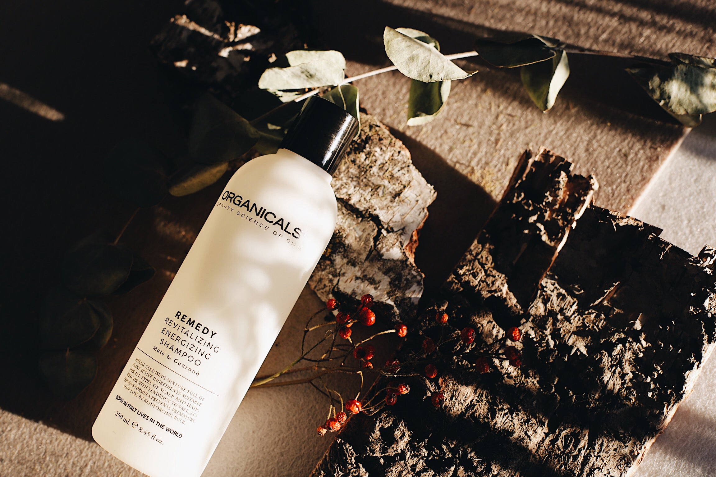 ORGANICALS Remedy Revitalizing Energizing Shampoo + Fortifying Infusion Treatment Cream – Комплект за Стимулиране на Растежа и Укрепване на Коса 2×250 мл
