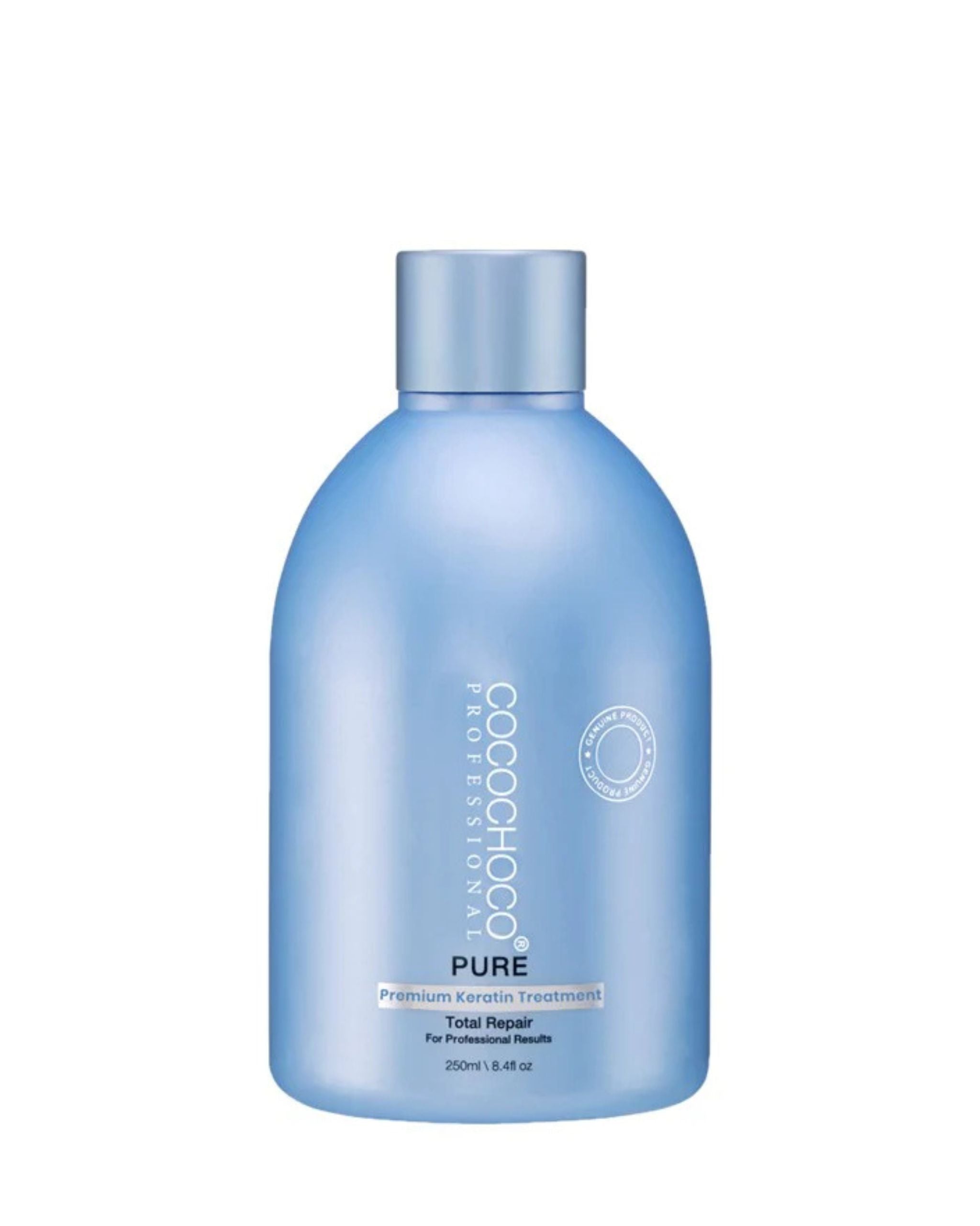 COCOCHOCO Pure Brazilian Keratin Treatment – Кератинова Терапия за Изправяне на Косата за Руса и Изсветлявана Коса 250 мл