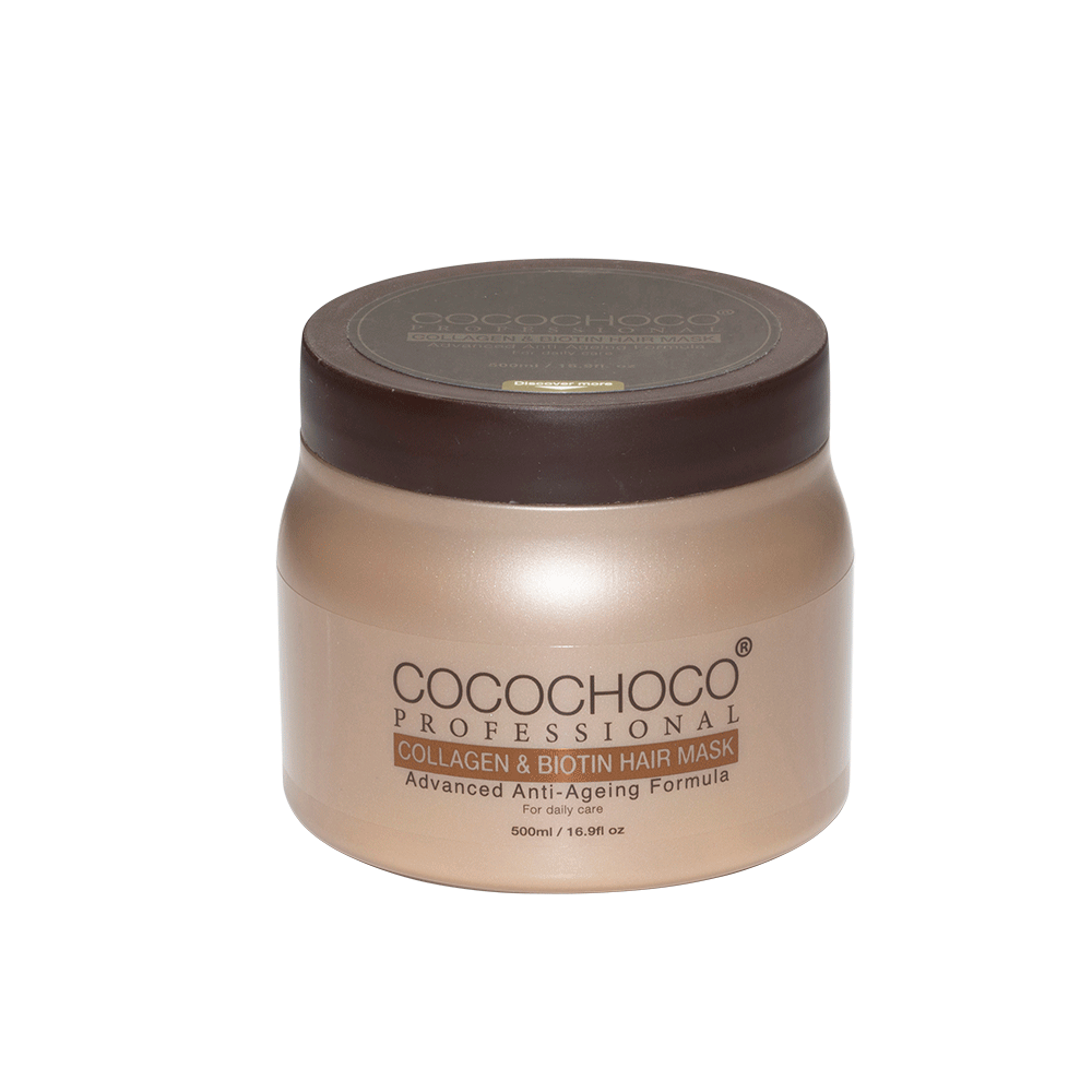 COCOCHOCO Collagen & Biotin Hair Mask – Маска за Коса с Колаген и Биотин 500 мл