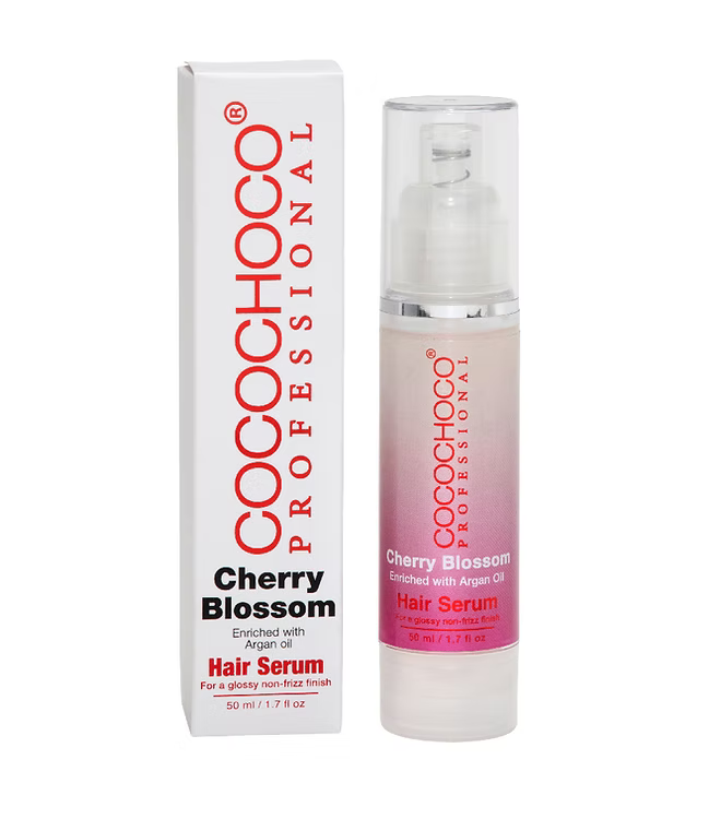 COCOCHOCO Cherry Blossom – Серум за Коса с Блясък и Анти-Фриз Ефект 50 мл
