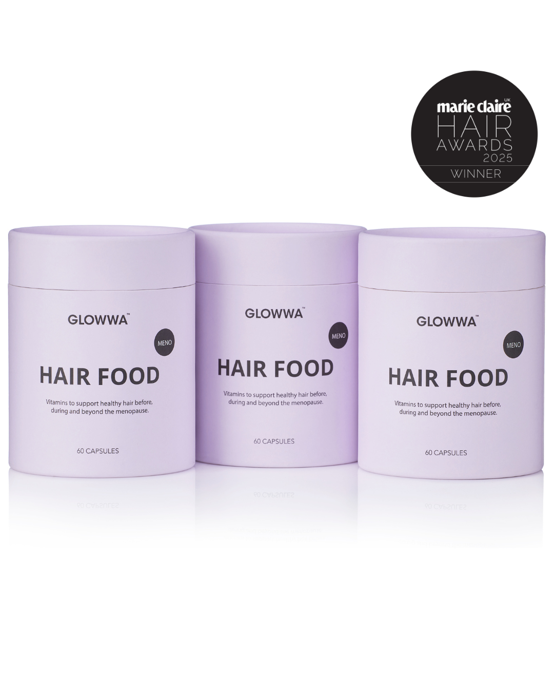 GLOWWA HAIR FOOD | MENO – Витамини за Коса (за 3 месеца)