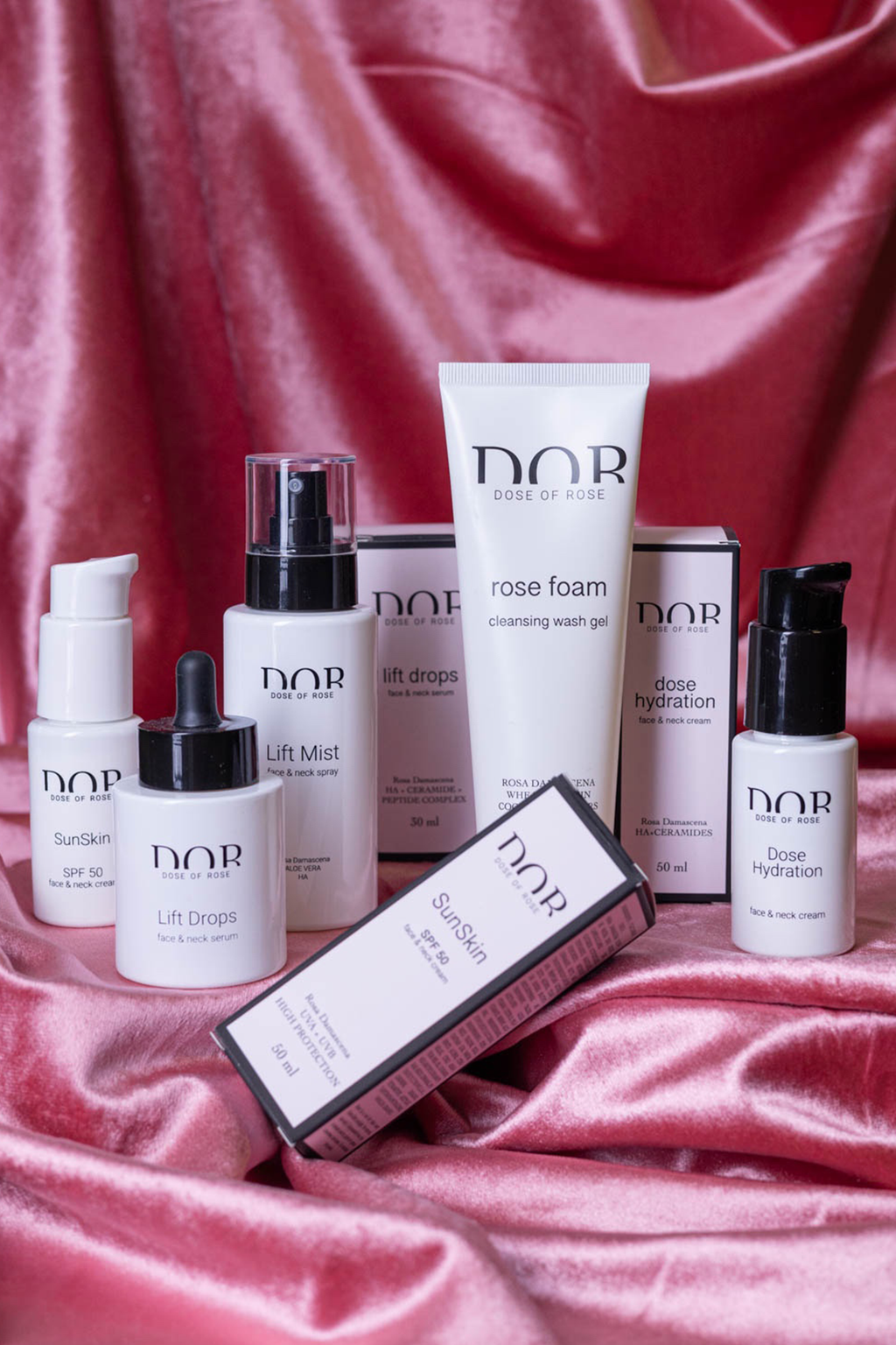 DOSE OF ROSE Complete Care Set - Пълен ритуал за вашето лице