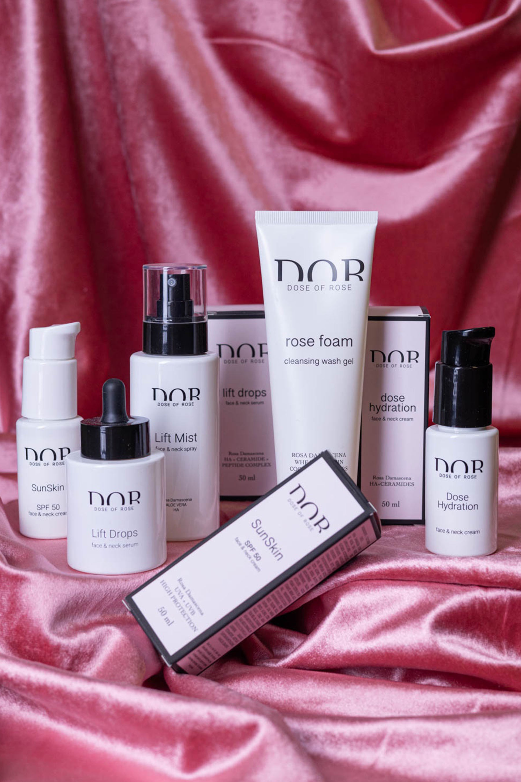 DOSE OF ROSE Complete Care Set - Пълен ритуал за вашето лице