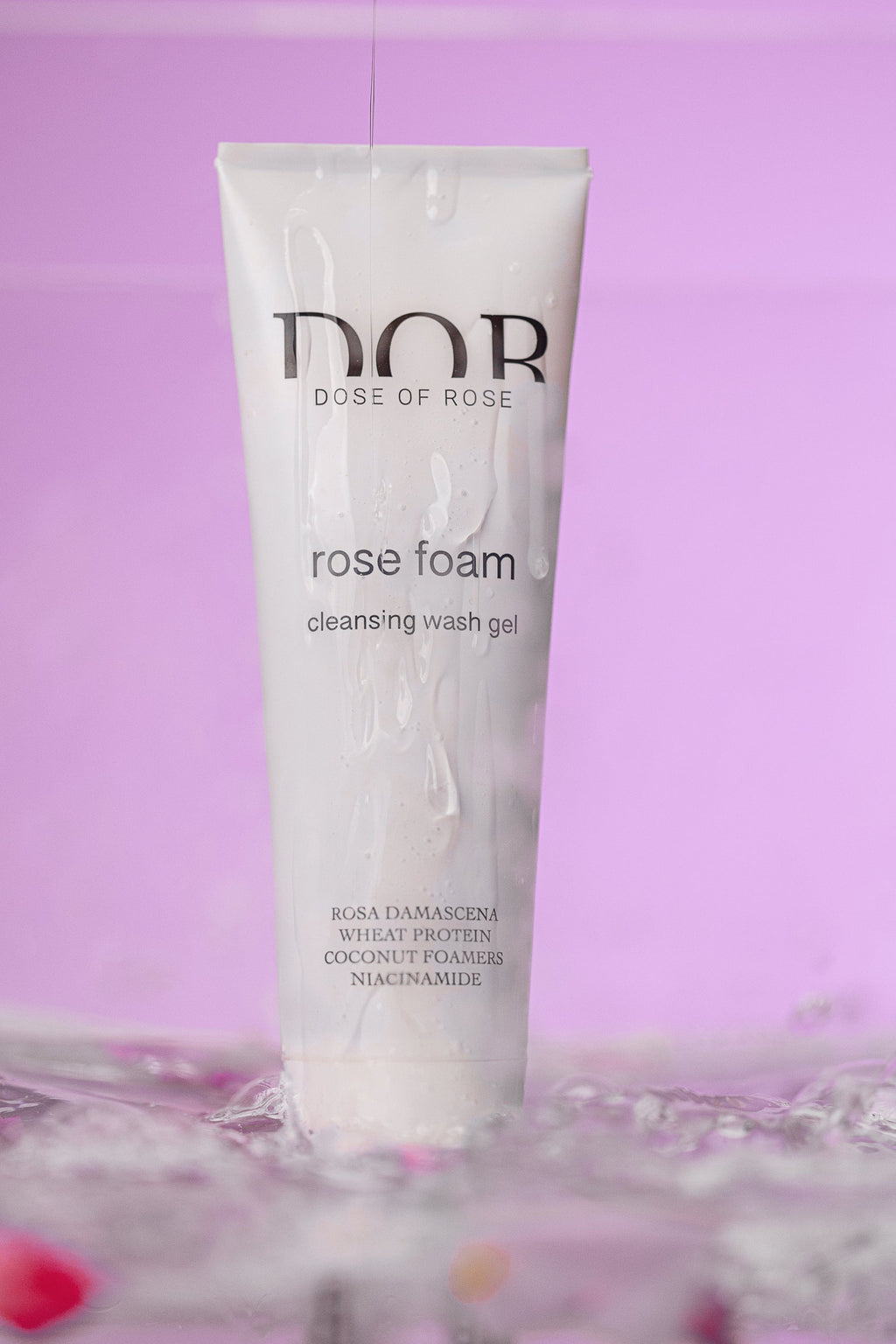 DOSE OF ROSE Rose Foam - Нежен измиващ гел за лице 125 мл