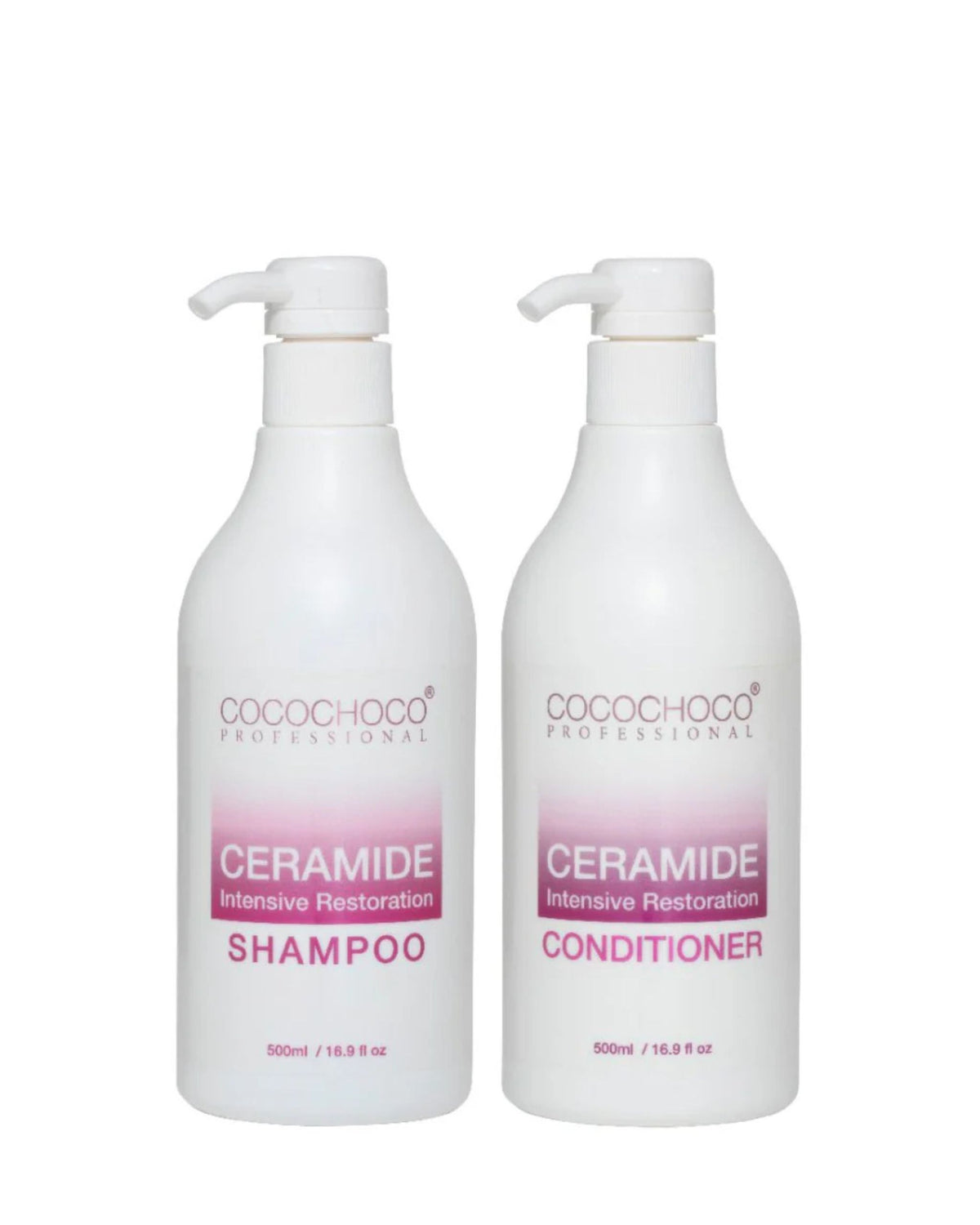 COCOCHOCO Ceramide Restoration Set – комплект шампоан и балсам със серамиди 2×500 мл