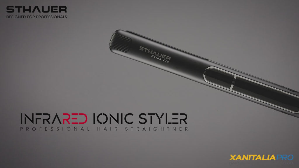 STHAUER Salon Pro Infrared Ionic Styler – керамична преса с инфрачервени лъчи