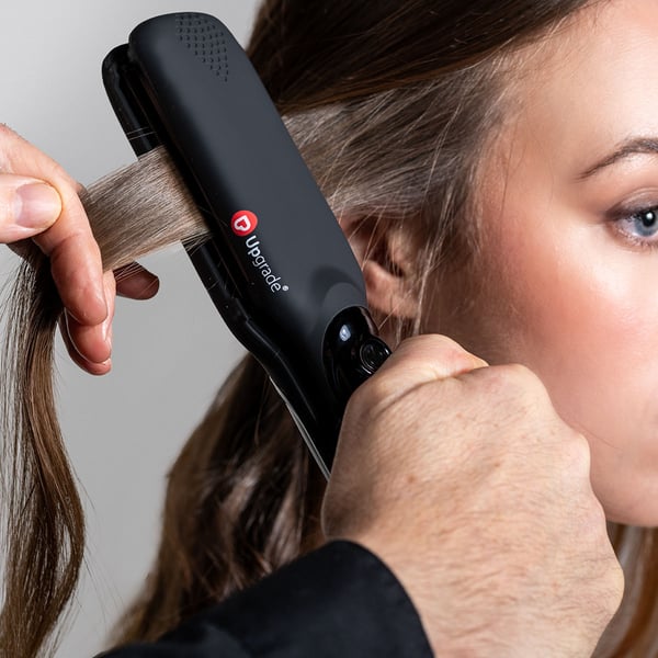 UPGRADE Cyber Large Professional Hair Straightener UG94E – професионална преса за коса с титаниеви плочи 38x90 мм